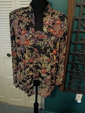 Alex Evenings 2 Piece Set, Tank Top With Jacket, Size L