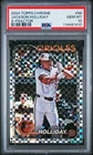 2024 TOPPS CHROME X-FRACTOR #88 JACKSON HOLLIDAY ROOKIE RC PSA 10