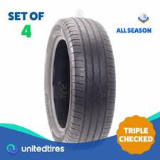 Set Of 4 Used 23555r20 Michelin Primacy Tour As 102h - 5.5-7.532 15wu8