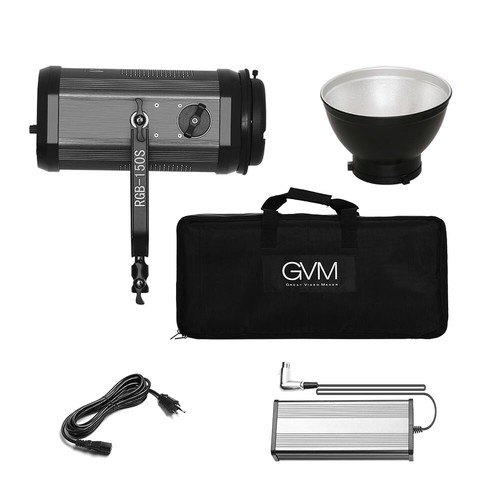 GVM RGB-150S 150W RGB Studio LED Video Light #GVM-RGB-150S - 第 1/21 張圖片
