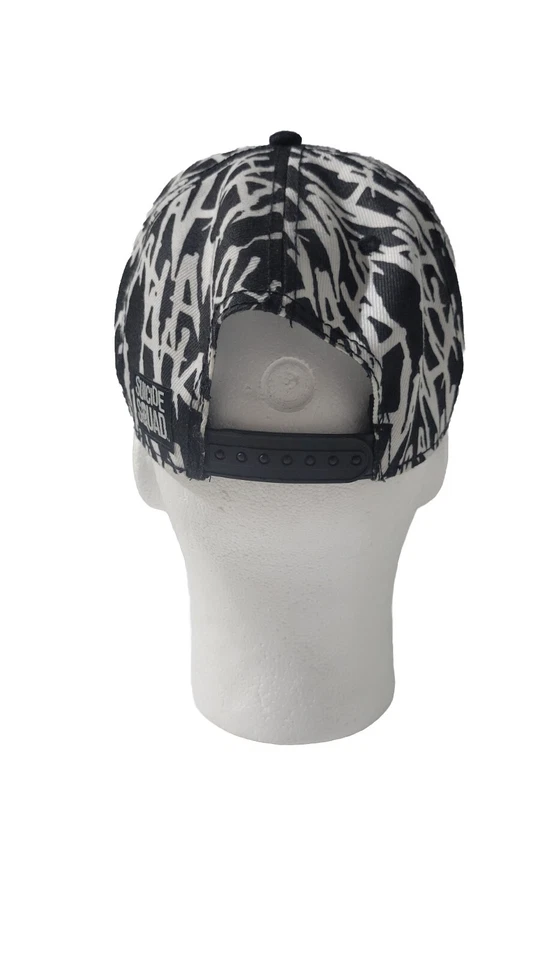 Gorra SUICIDE SQUAD Gorra Snapback Ajustable JOKER HAHA Allover RARA DC COMICS USADA EN EXCELENTE ESTADO Foto 2 de 4