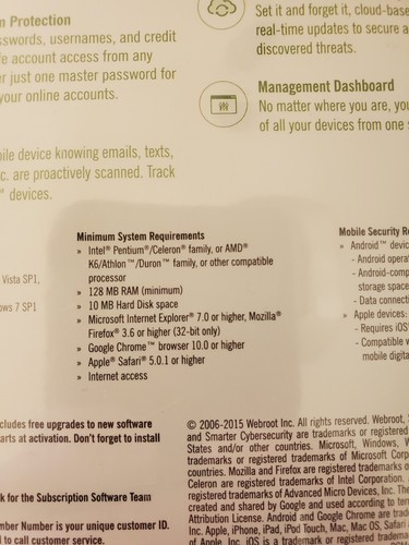 Webroot SecureAnywhere Internet Security - Vollversion für Windows & Mac... - Bild 4 von 6