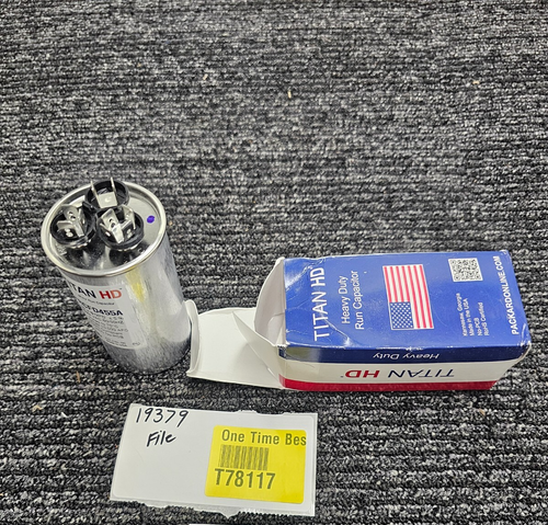 TitanHD American-Made HVAC Round Motor Run Dual Capacitor 45/5 MFD/UF PRCFD455A - Picture 8 of 8
