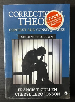 Correctional Theory: Context and Consequences 2nd ED Paperback Cullen Jonson