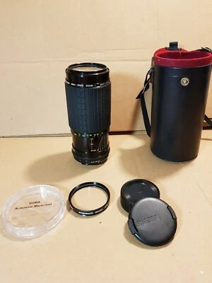 Sigma Zoom Lens 1:4 .5 ~ 5.6 80-200 mm Ø52 vintage objectif photo FOR Nikon - Photo 1/4