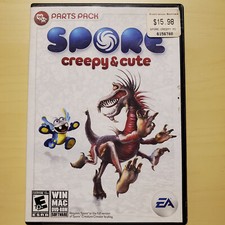 Spore: Creepy & Cute Parts Pack (Windows/Mac, 2008) EA - Ships FAST