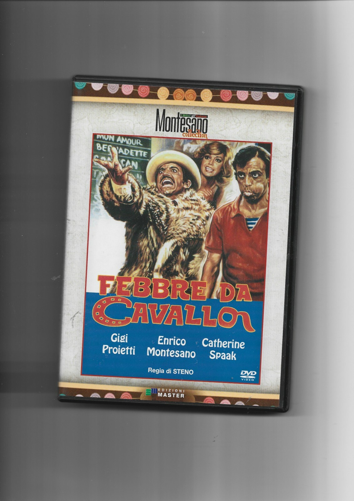 "FEBBRE DA CAVALLO" CON GIGI PROIETTI e E. MONTESANO, DVD, ORIGINALE COME...