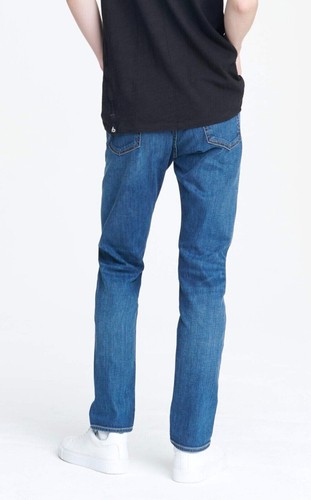 NEW! $225 RAG & BONE MENS FIT 2 SLIM FIT JEANS QUENTIN SZ 30 - Picture 3 of 3
