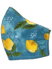 Handmade Washable Face Mask With Filter Pocket and Elastic For The Ears