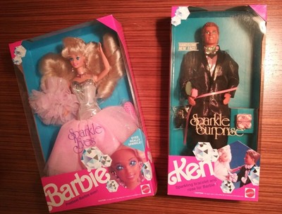 Sparkle Eyes Barbie and Sparkle Surprise Ken -1991, Never Opened. | eBay