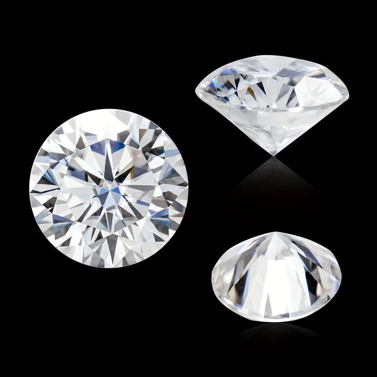 Certified 8.00 CT Natural Diamond Round Cut D Grade VVS1 13x13x8 mm - Image 4 of 4