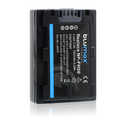 Batteria Ricambio DSTE Per Sony NP-FH50 - Compatibile Con Fotocamere E Videocamere Sony - Foto 11