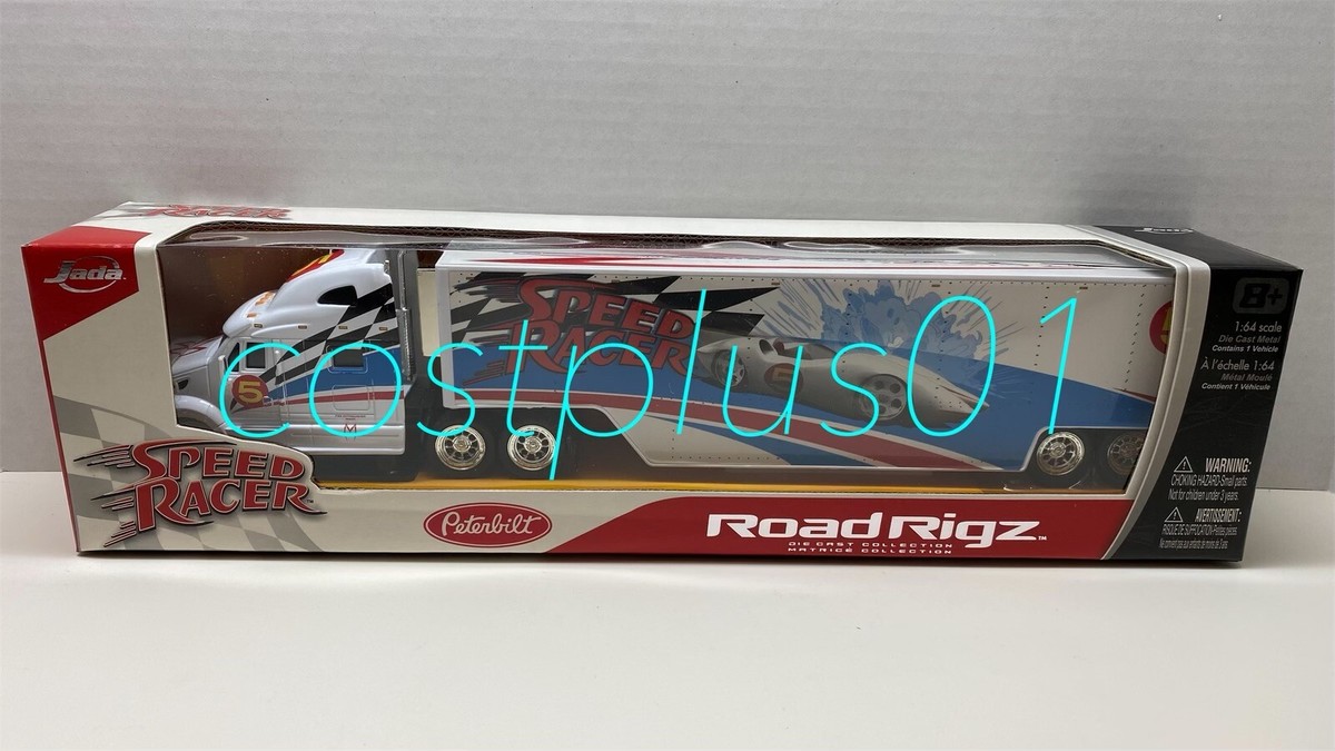 JADA ROADRIGZ PETERBILT SPEED RACER 1:64 TRACTOR TRAILER | eBay
