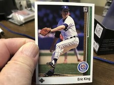 1989 Upper Deck #493 Eric King - NM-MT