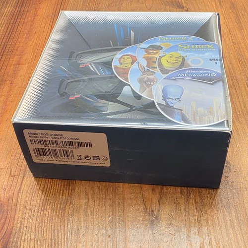Samsung 3D Glasses Starter Kit 3D Shrek, Megamind. Brand New Sealed - Picture 5 of 8