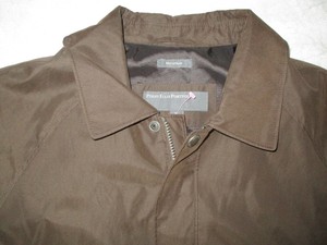 perry ellis portfolio jacket microfiber zip jacket