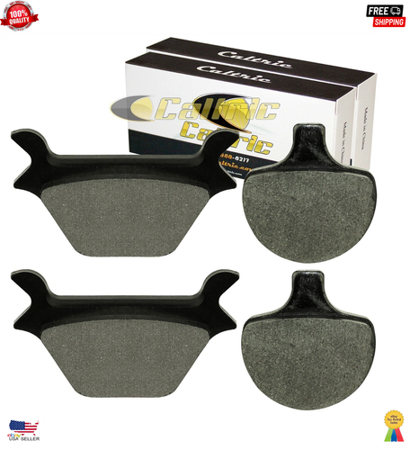 Foreverun Motor Rear Brake Pads For Harley Davidson Sportster, Dyna, Softail 1988-1999