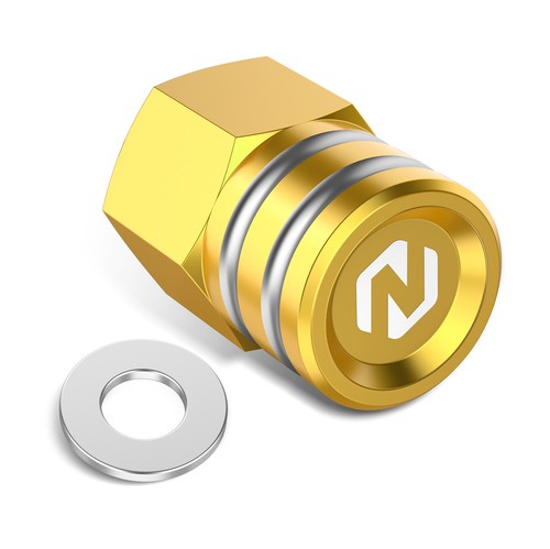 Anodized Horn Cover Mounting Nut 7549A For Harley Road Glide FLTRX 2017-2023 - Picture 8 of 10