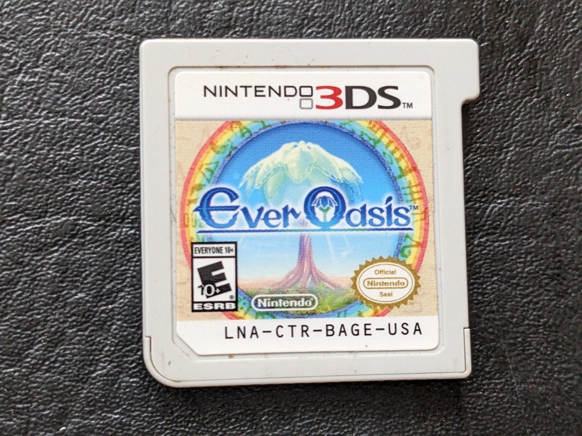 Ever Oasis Nintendo 3DS 2017 Complete CIB Working