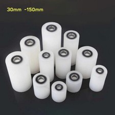 Nylon Roller Wheel Plastic Bearing CNC Guiding Wheel Flat Belt Idler 30mm -150mm