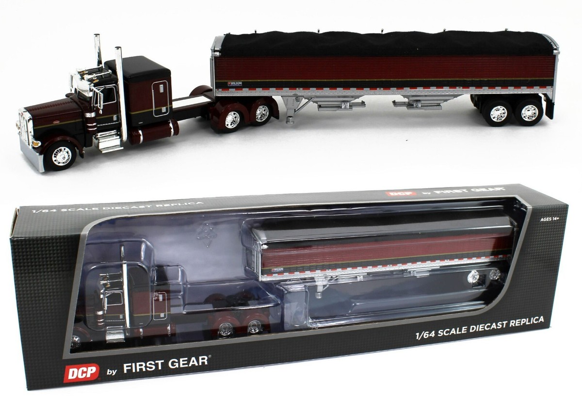 DCP ピータービルト 389 ウィズ　ウィルソン　ロードブルート　トレーラー 1/64 DCP PETERBILT 389 63