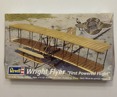 Revell Wright Flyer ''First Powered Flight'' 1/39 Model Kit UNOPENED Packages