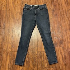 Universal Threads Womens Jeans Size 4/27R Blue Dark Wash High Rise Skinny Denim