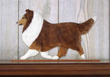 Sheltie Sign Plaque Wall Decor Sable