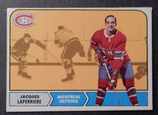 1968-69 OPC O PEE CHEE HOCKEY #58 Jacques Laperriere NM MONTREAL CANADIENS
