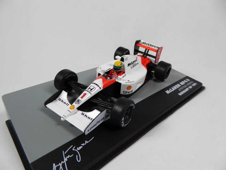 Formule 1 McLaren MP4/6 #1 Ayrton Senna Germany GP 1991 - 1/43 Voiture F1 714 - Photo 2/4