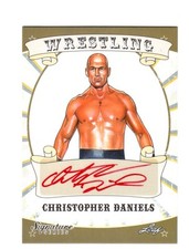 Christopher Daniels 2016 Leaf Wrestling Signature Series Autograph Card Red Ink
