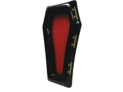 Lot De 2 Refroidisseurs Cercueil Gonflables – Déco Halloween – Noir Dracula – Neuf