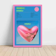 Fontaines D.C. – Romance Fine Art Album Poster