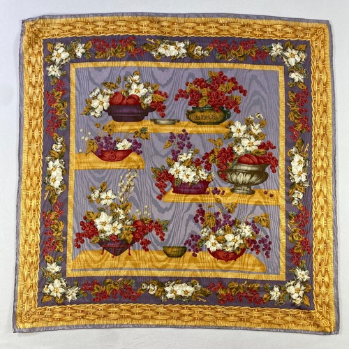 Vintage Burberry Handkerchief Neckerchief Bandana Pocket Square - 第 1/5 張圖片