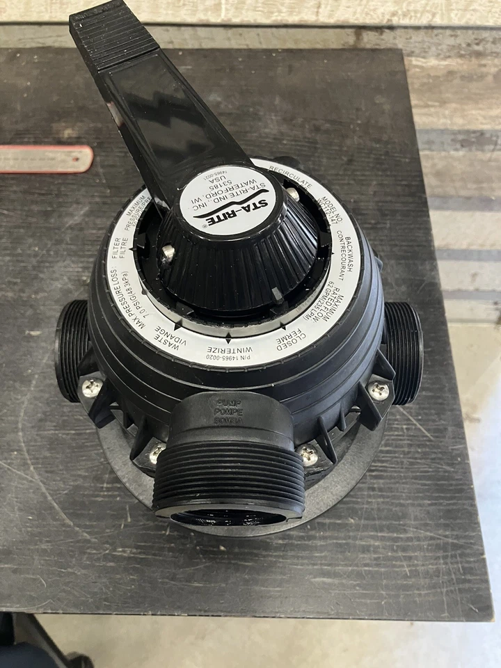 Onga Sta-Rite Multiport Valve 40mm Pantera Sand Filter MPV Free Postage - Image 3 of 4