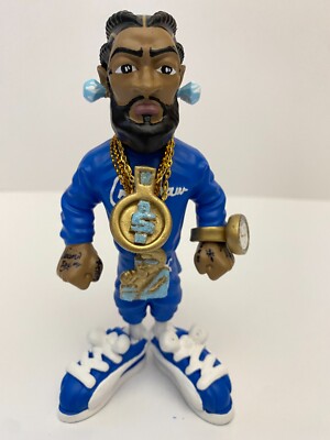 BRAND NEW NIPSEY HUSSLE “5.5 RESIN DESIGNER ART TOY with BLUE