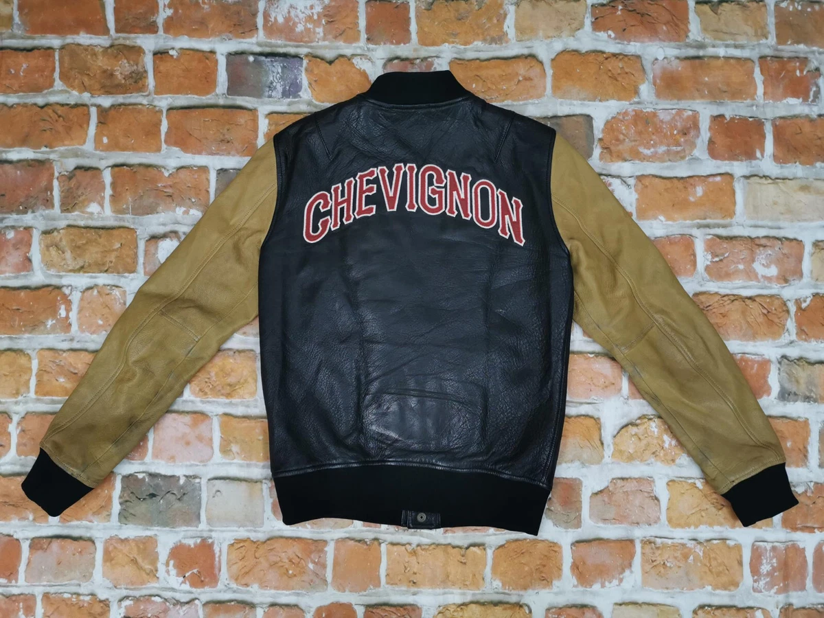 Chevignon leather shop jacket