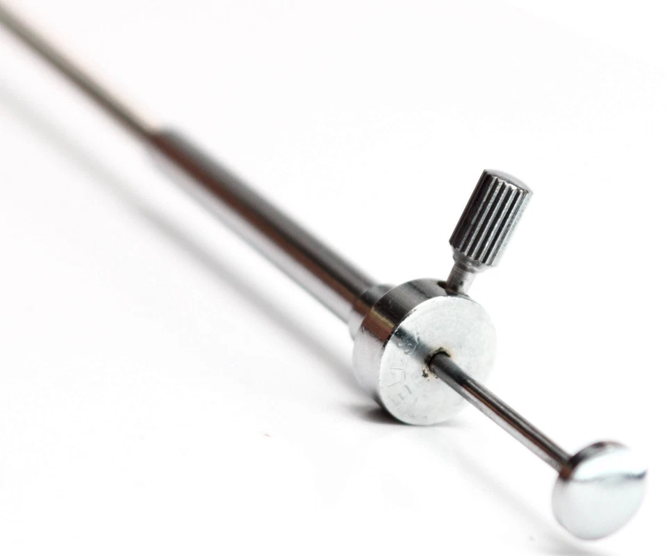 Cable de liberación de obturador telescópico de 20" todo metálico para cámara telémetro SLR de película de 35 mm Foto 3 de 4