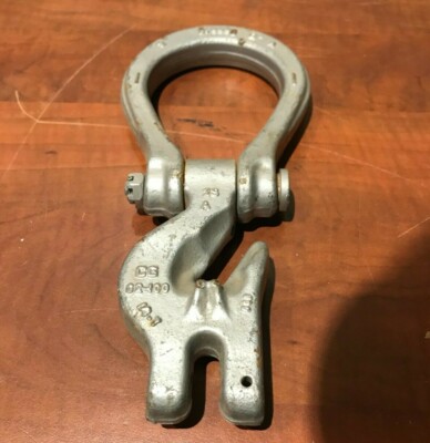 New Crosby A-1361 Eliminator 1/4'' Single Grab Hook | 4,300 lbs. 1049797 GR 100