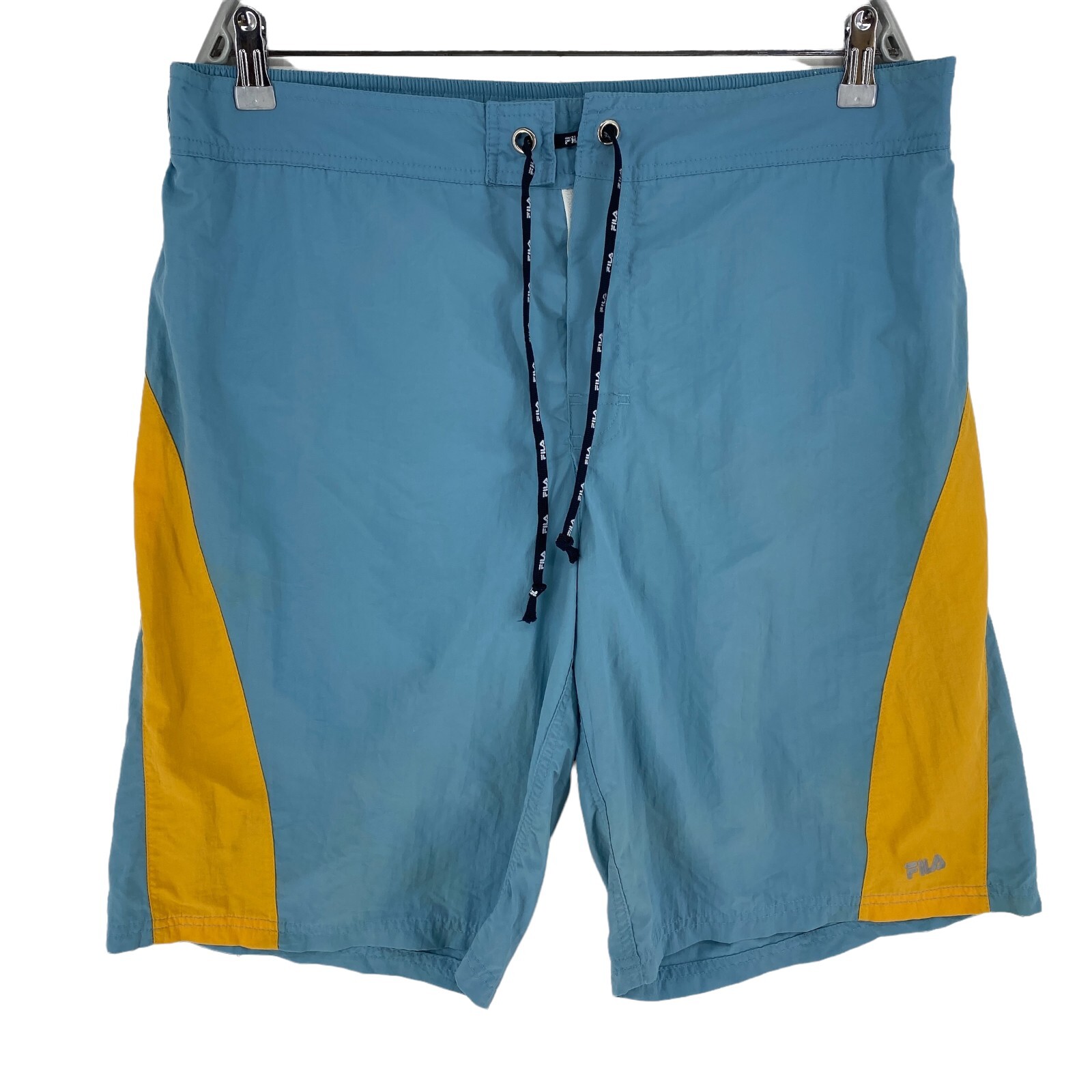 FILA Blu Costume Nuoto Boxer Pantaloncini Taglia L