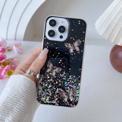 Huawei P20 Pro Hülle – Leder-Clipcase Mit Schmetterling-Design, Kartenfächern & Ständerfunktion, Lila
