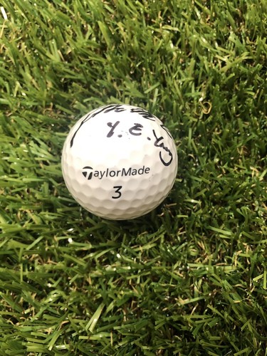 Y.E YANG HAND SIGNED TAYLORMADE GOLF BALL PGA CHAMPIONSHIP WINNER 2009 WITH COA - Picture 2 of 7