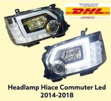 LED Headlamp Light Fit For 2014-2018 Toyota Hiace Commuter Van