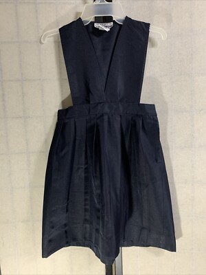 GALAXY AUTHENTIC NAVY BLUE ~ SIZE 14  ~ Girls SCHOOL UNIFORMS Jumper Pleated