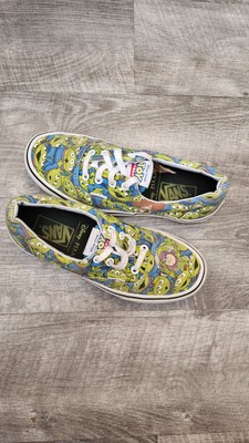 Vans Mens Womens Disney Pixar Toy Story Alien Glow in Dark Buzz and  Woody