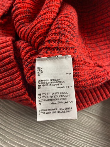 INC International Concepts Maglione pullover a cavallo pagina da uomo, rosso medio - Foto 8 di 8