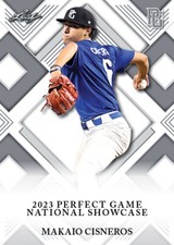 Makaio Cisneros 10-Count Lot 2023 Leaf Perfect Game Nike All-American Rookie