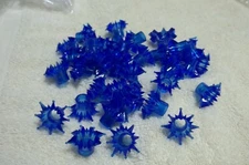 40 Vintage Atomic Starburst Star Covers Reflectors For Xmas mini String Lights