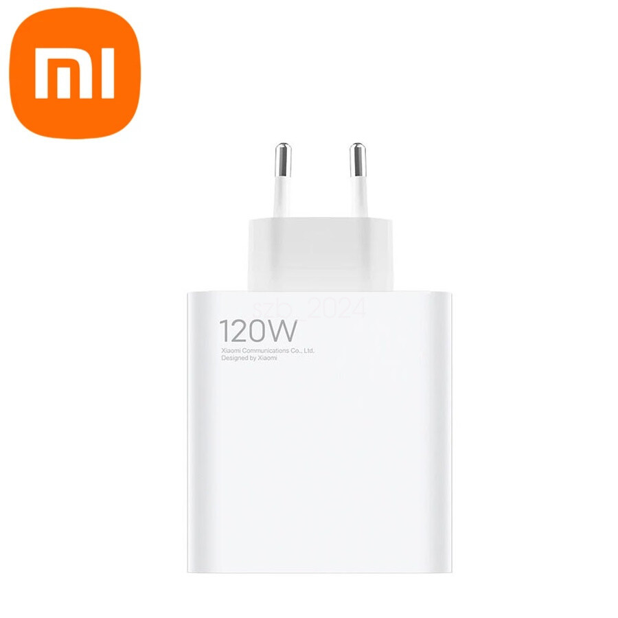 Xiaomi 120W Ladegerät USB-C Netzteil Xiaomi 120W Schnellladegerät Mit USB-C Kabel – Für Redmi Note, Mi Serie & Mehr Turbo Charge 120W