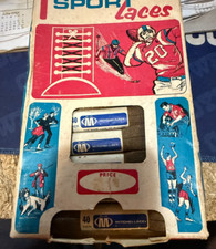 Mitchellace---40 INCH BROWN LACES--12 PAIR IN VINTAGE BOX